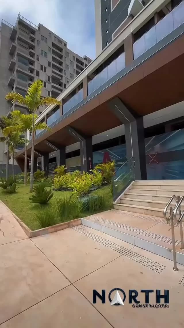 Acesso e área comum de edifício